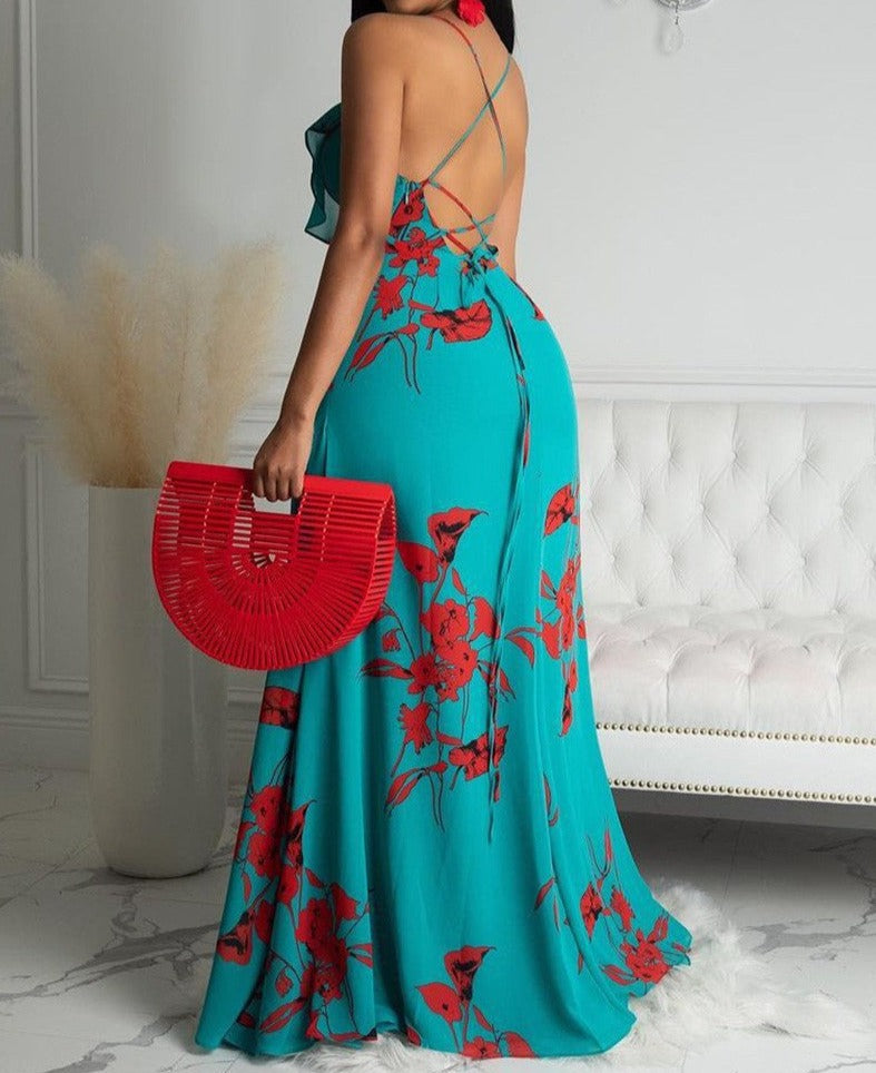 BLUE AND RED