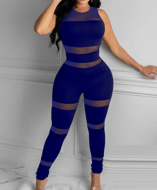 SEXY BLUE BODYSUITS