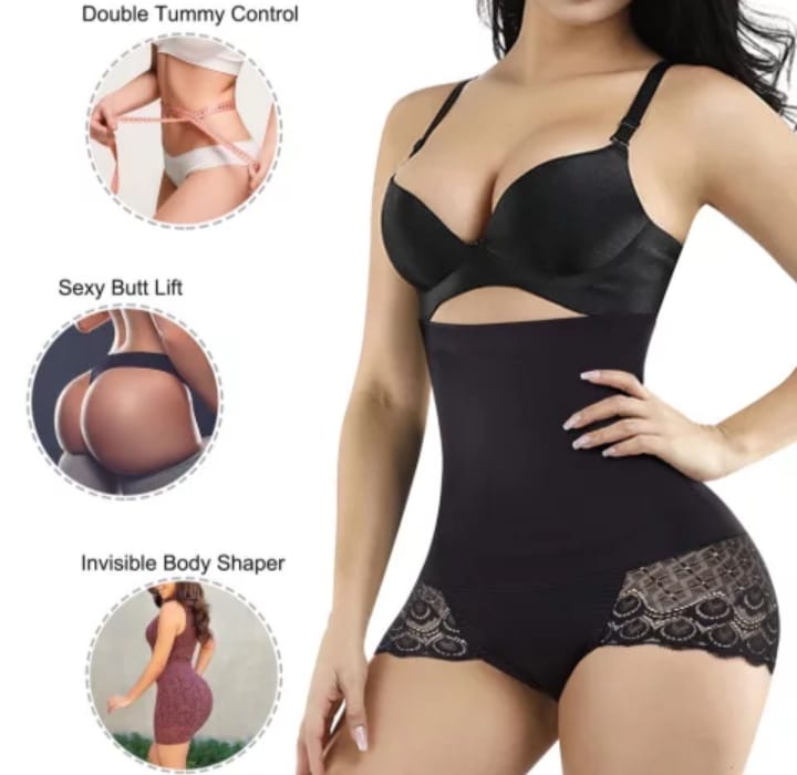 Women Shapewear Butt Lifter Pants High Waist Tummy Control