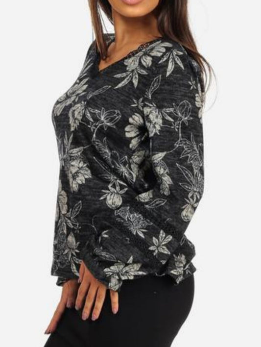 BLACK AND WHITE SHIRT