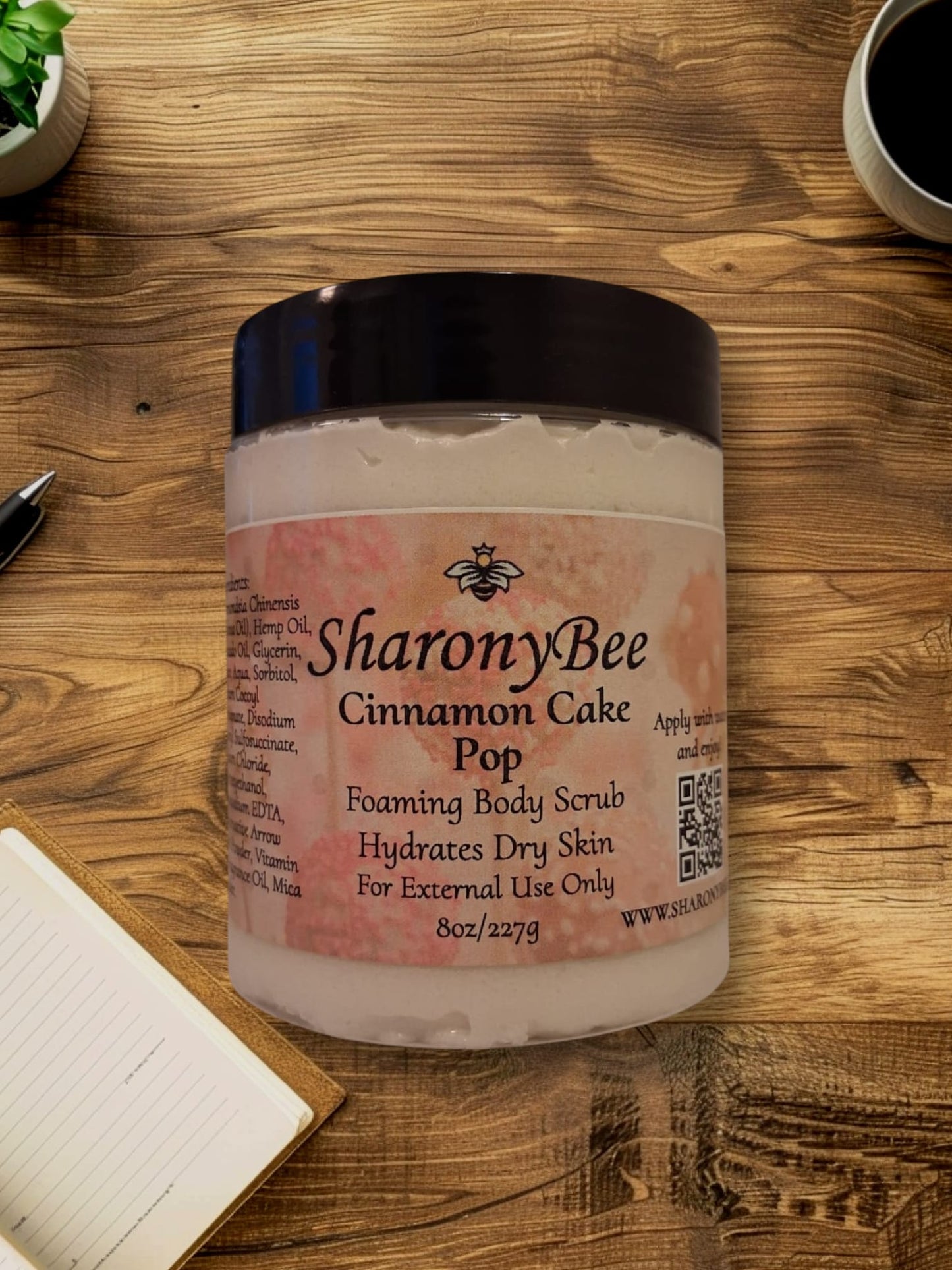 CINNAMON CAKE POP BODY SCRUB