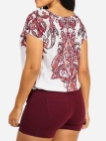 red and white top