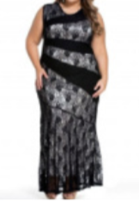 BLACK LONG DRESS