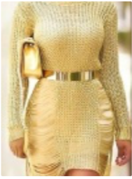 GOLD DRESS