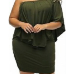 GREEN  DRESS