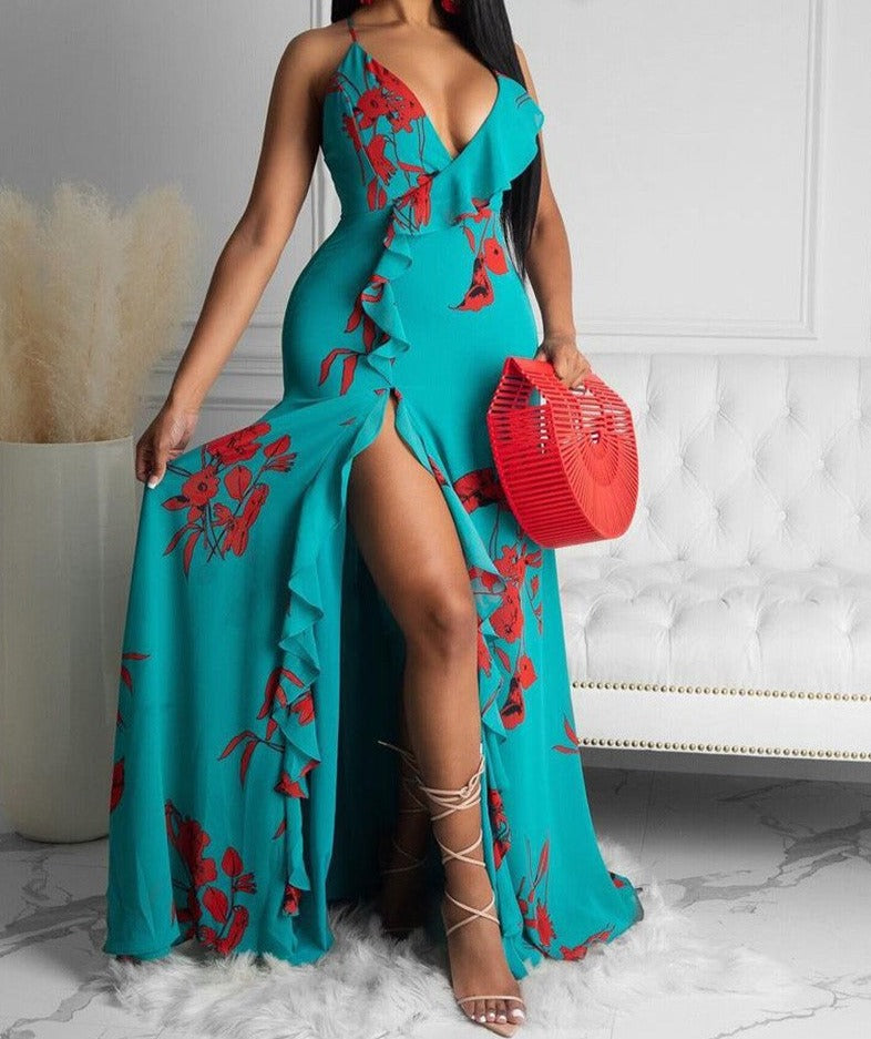 BLUE AND RED