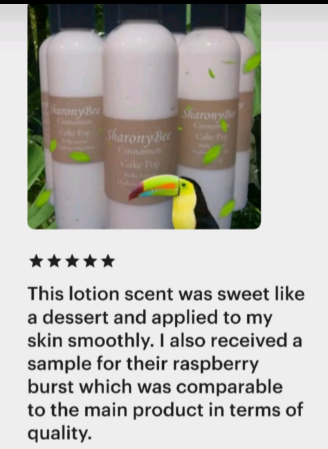 Cinnamon Cakepop Lotion