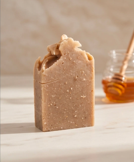 Oatmeal and honey soap
