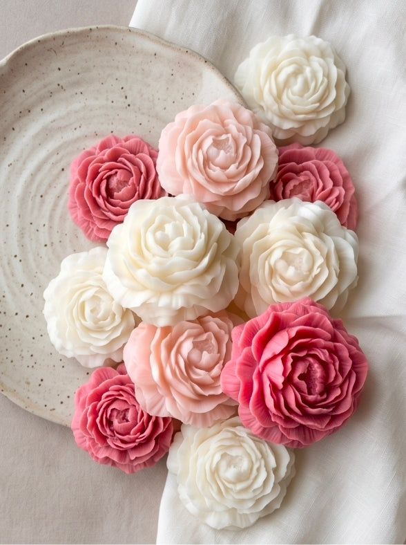 Rose Petal Candle