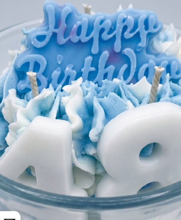 BIRTHDAY CAKE 48- DESSERT 𝙲𝙰𝙽𝙳𝙻𝙴