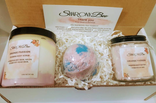 SHARONYBEE | BODY BUTTER, BODY SCURB & BATH TRUFFLE