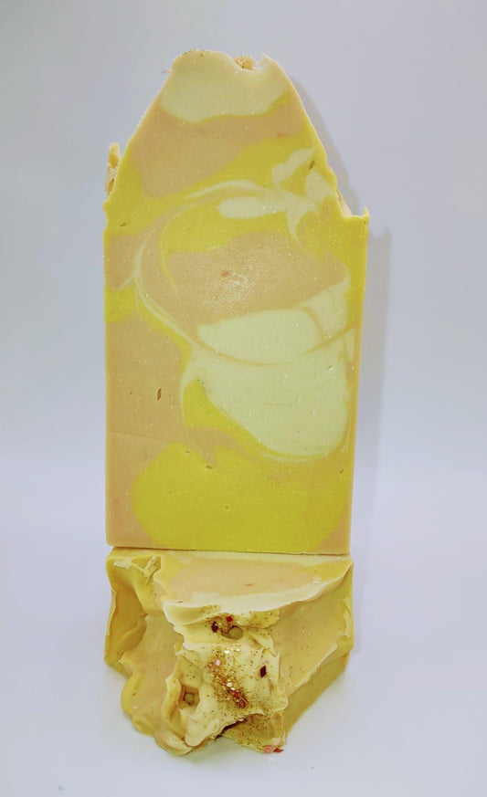 Orange passion soap